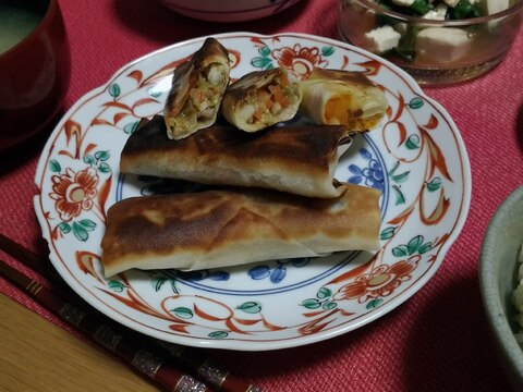 お家で簡単春巻き